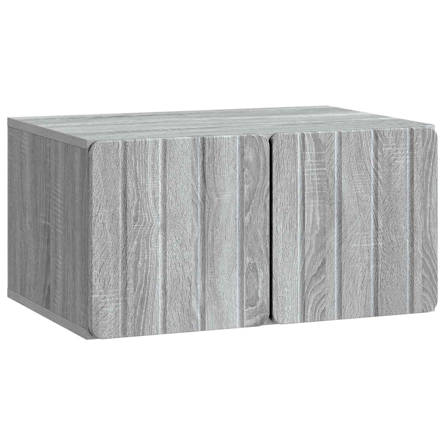 vidaXL Wall-Mounted TV Cabinet 59.5 x 41 x 30 cm Grey Sonoma