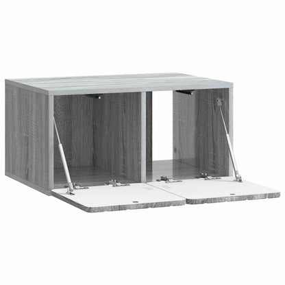 vidaXL Wall-Mounted TV Cabinet 59.5 x 41 x 30 cm Grey Sonoma