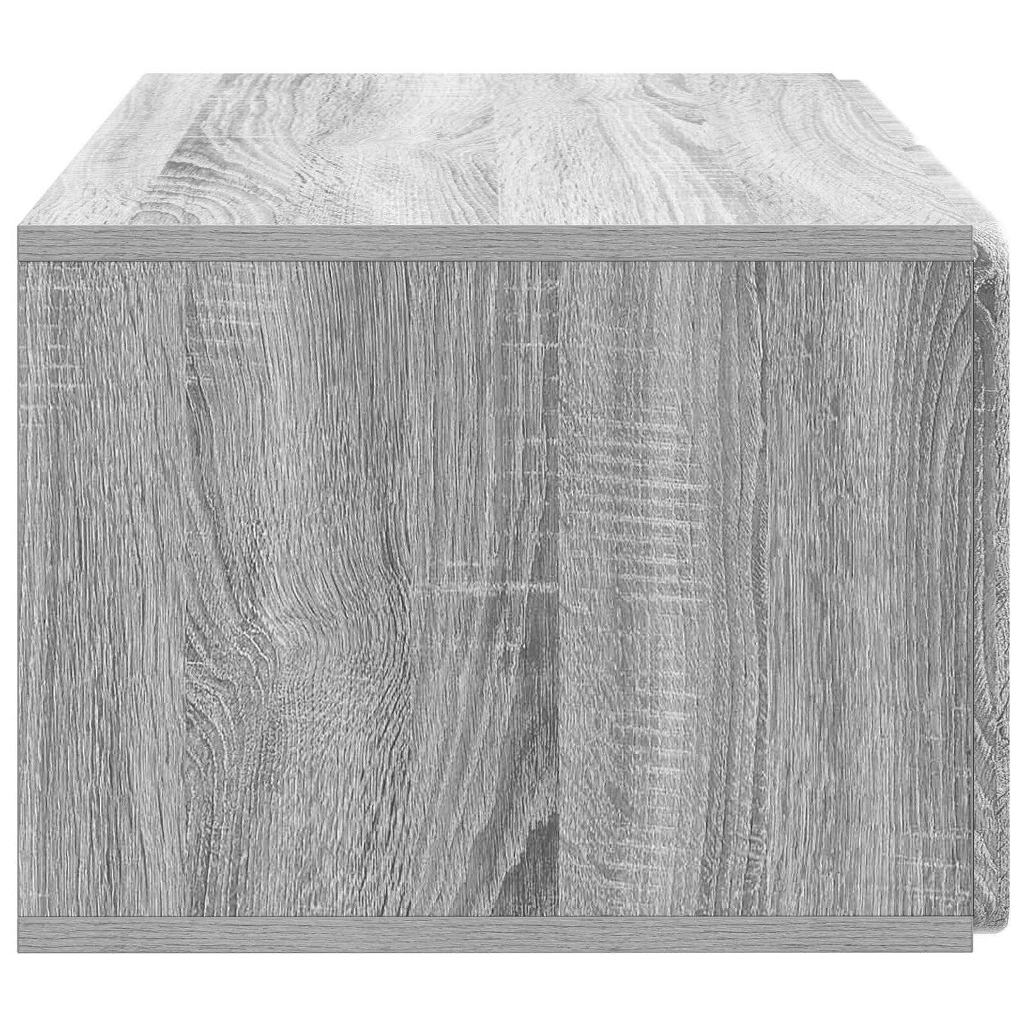 vidaXL Wall-Mounted TV Cabinet 59.5 x 41 x 30 cm Grey Sonoma