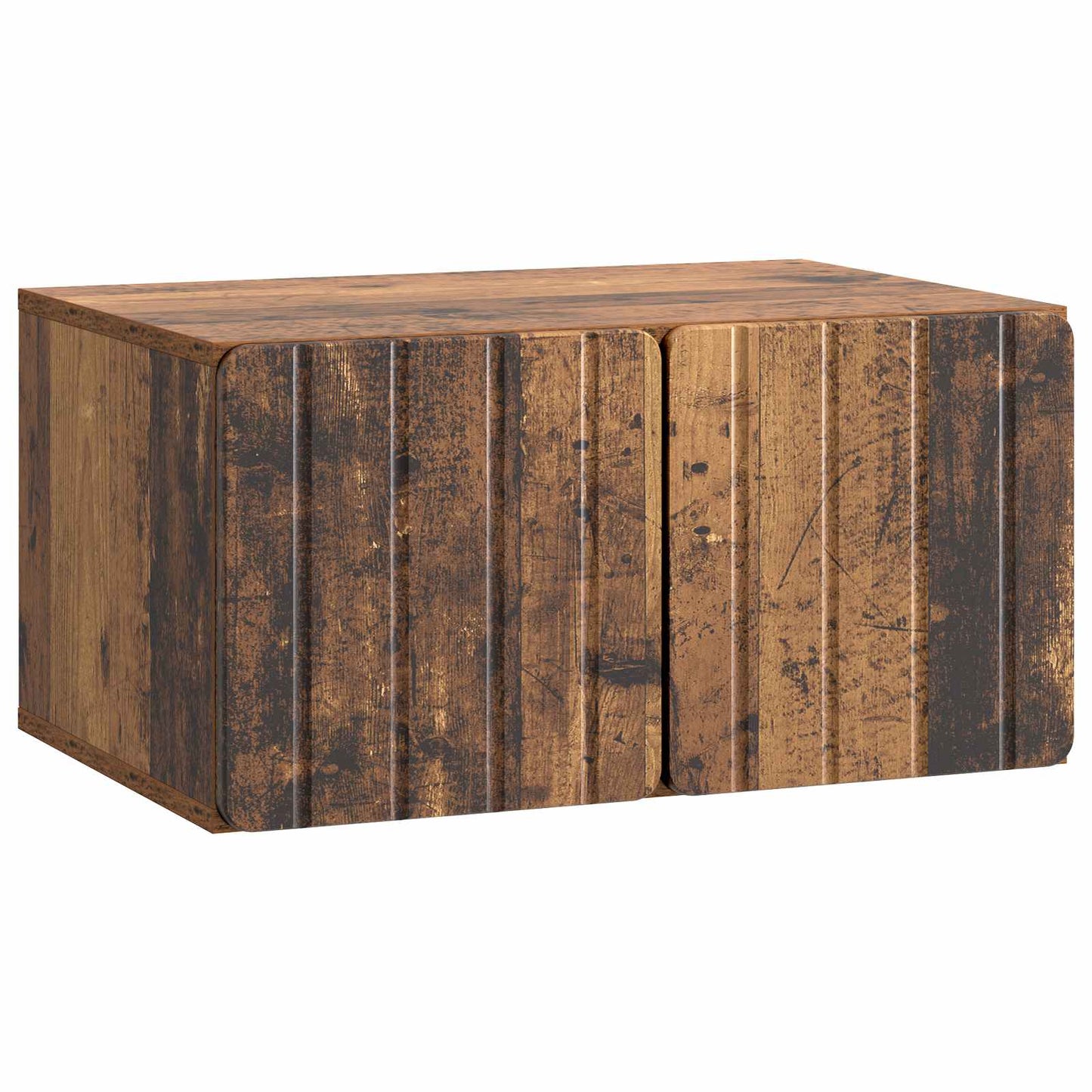 vidaXL Wall-Mounted TV Cabinet 59.5 x 41 x 30 cm Old Wood