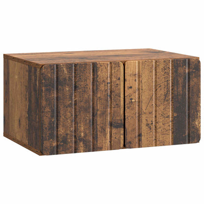 vidaXL Wall-Mounted TV Cabinet 59.5 x 41 x 30 cm Old Wood