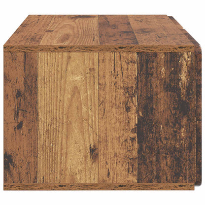vidaXL Wall-Mounted TV Cabinet 59.5 x 41 x 30 cm Old Wood