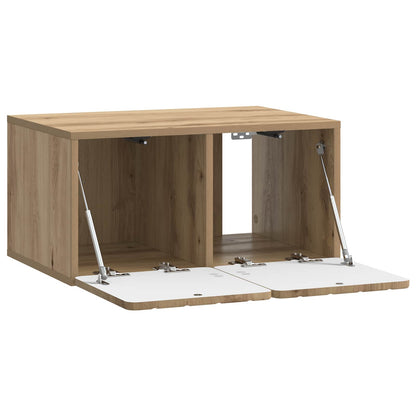 vidaXL Wall-Mounted TV Cabinet 59.5 x 41 x 30 cm Artisan Oak
