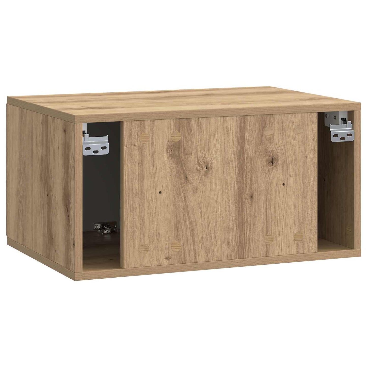 vidaXL Wall-Mounted TV Cabinet 59.5 x 41 x 30 cm Artisan Oak