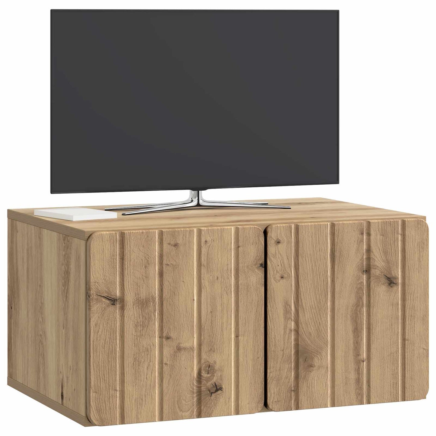 vidaXL Wall-Mounted TV Cabinet 59.5 x 41 x 30 cm Artisan Oak