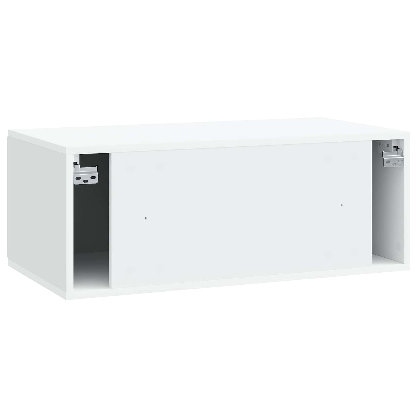 vidaXL Wall-Mounted TV Cabinet White 78.5 x 41 x 30 cm Engineered Wood