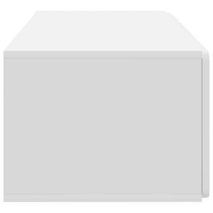 vidaXL Wall-Mounted TV Cabinet White 78.5 x 41 x 30 cm Engineered Wood