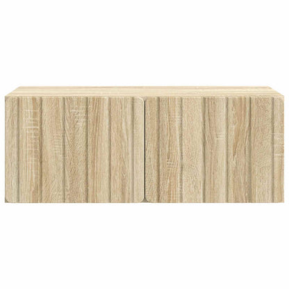 vidaXL Wall-Mounted TV Cabinet 78.5 x 41 x 30 cm Sonoma Oak