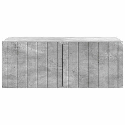 vidaXL Wall-Mounted TV Cabinet 78.5 x 41 x 30 cm Concrete Grey