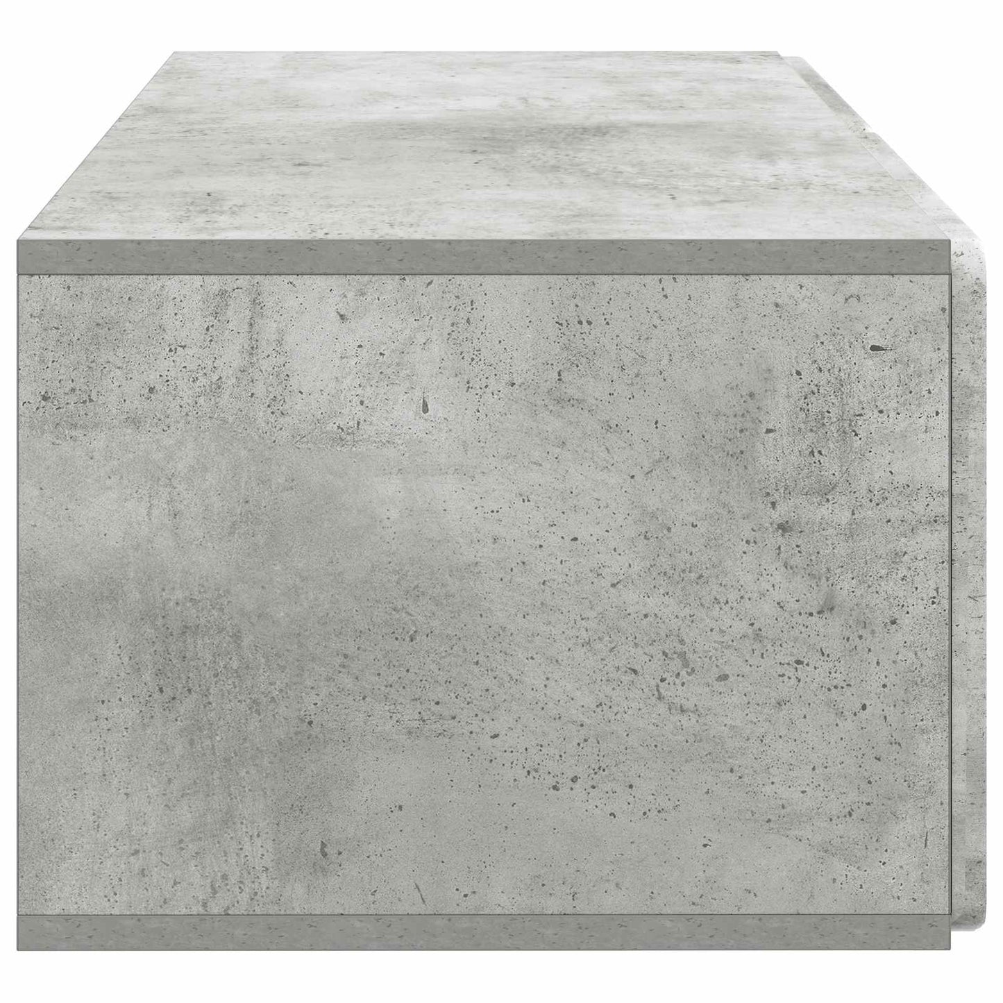 vidaXL Wall-Mounted TV Cabinet 78.5 x 41 x 30 cm Concrete Grey