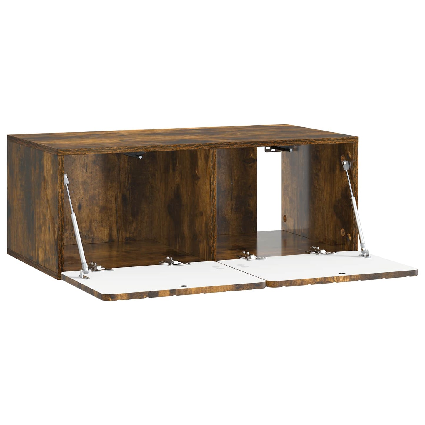 vidaXL Wall-Mounted TV Cabinet 78.5 x 41 x 30 cm Smoked Oak