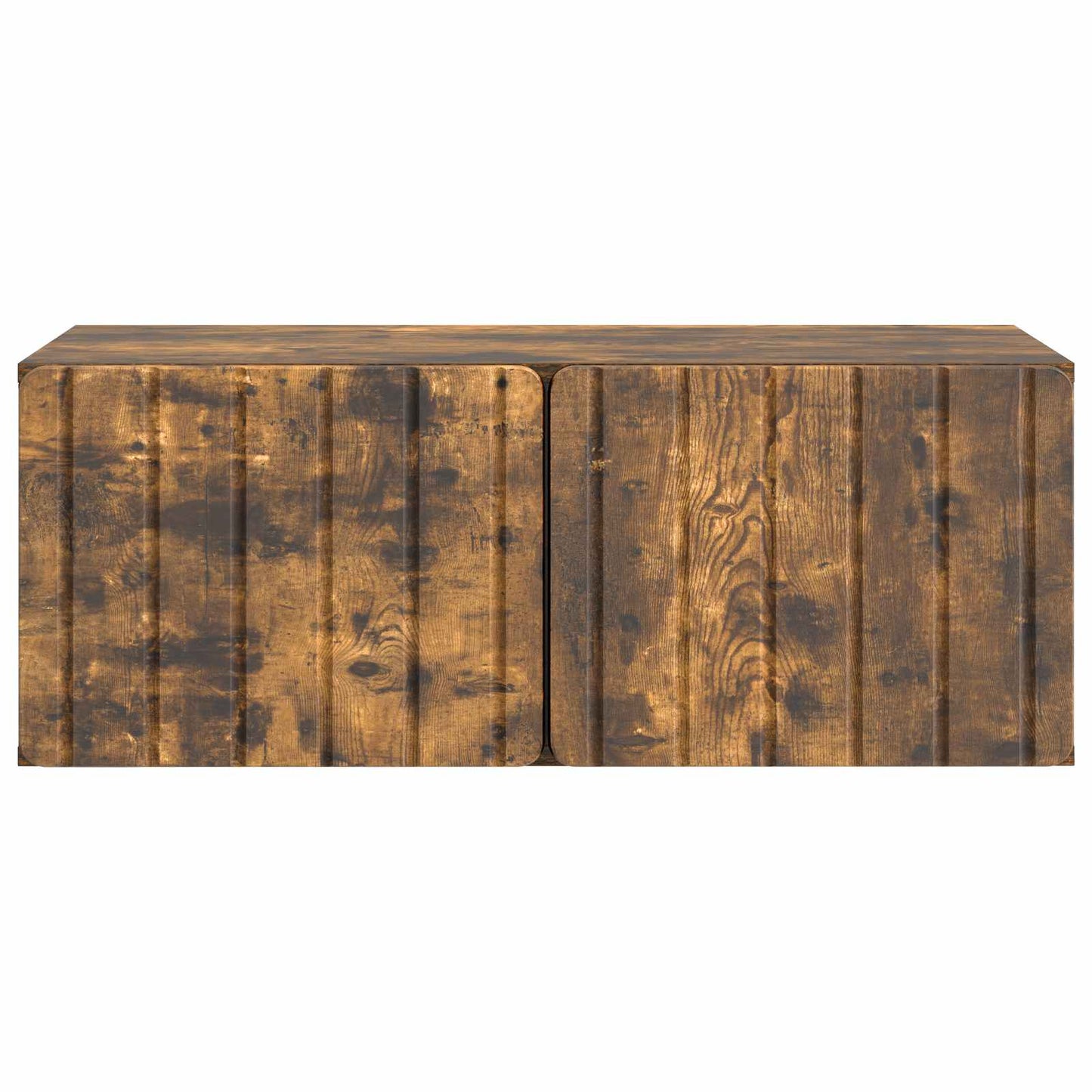 vidaXL Wall-Mounted TV Cabinet 78.5 x 41 x 30 cm Smoked Oak