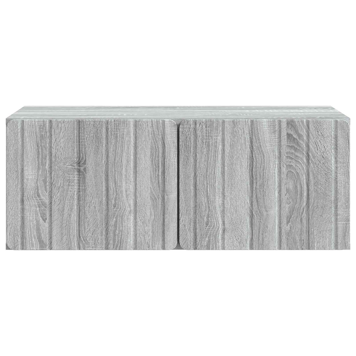 vidaXL Wall-Mounted TV Cabinet 78.5 x 41 x 30 cm Grey Sonoma