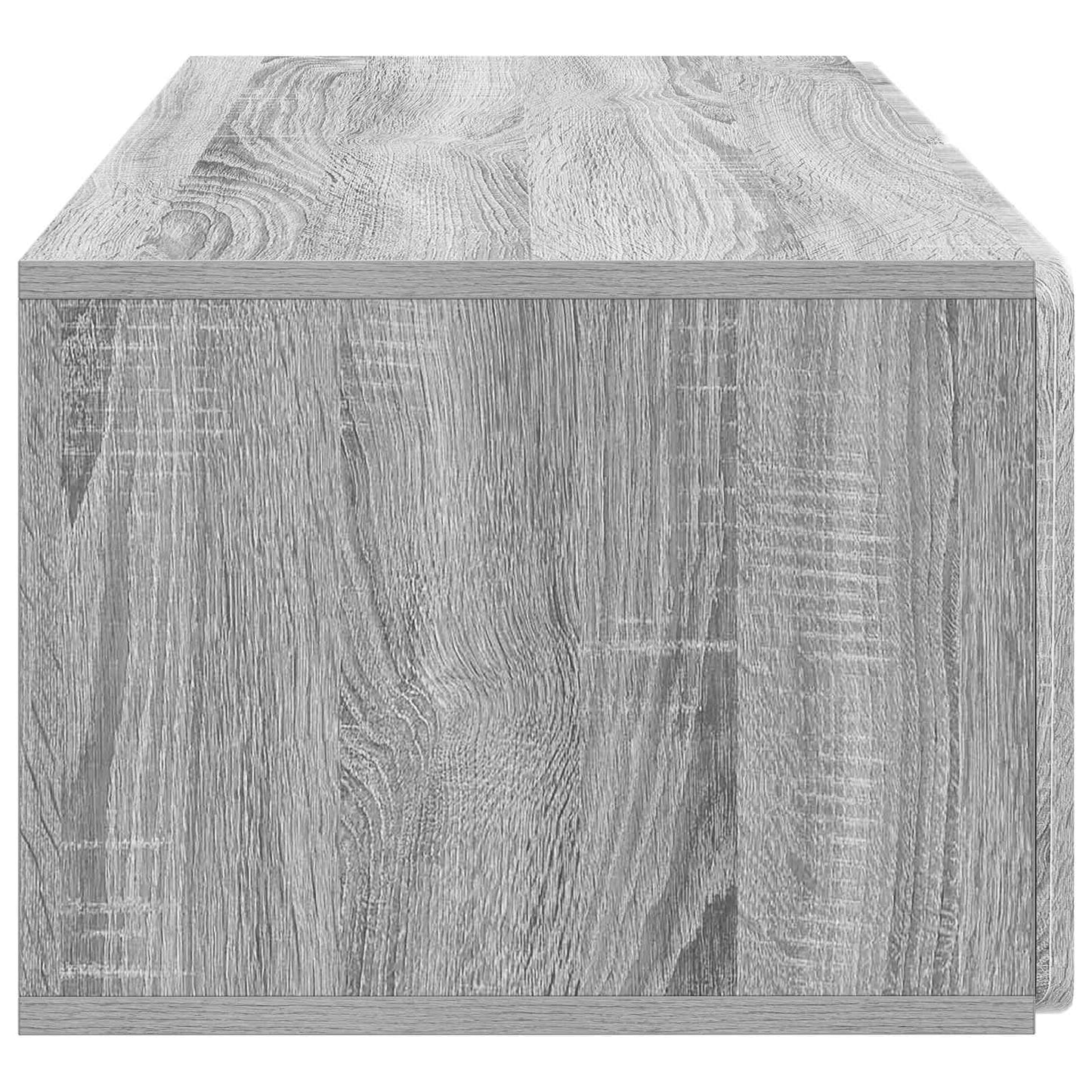 vidaXL Wall-Mounted TV Cabinet 78.5 x 41 x 30 cm Grey Sonoma