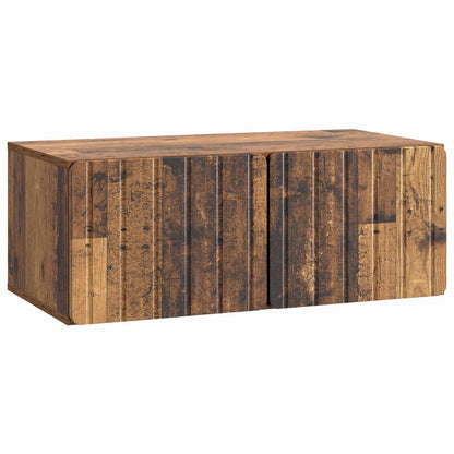vidaXL Wall-Mounted TV Cabinet 78.5 x 41 x 30 cm Old Wood