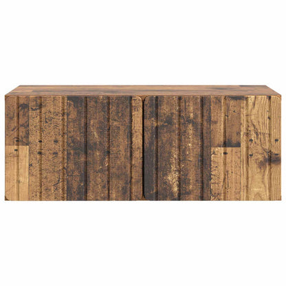 vidaXL Wall-Mounted TV Cabinet 78.5 x 41 x 30 cm Old Wood