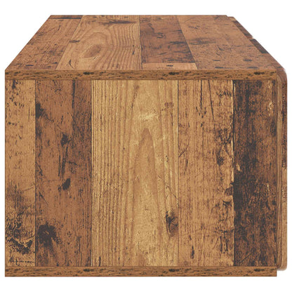 vidaXL Wall-Mounted TV Cabinet 78.5 x 41 x 30 cm Old Wood