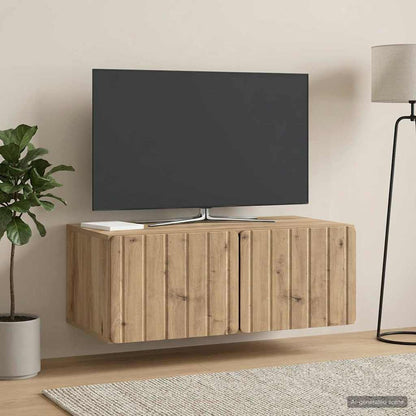 vidaXL Wall-Mounted TV Cabinet 78.5 x 41 x 30 cm Artisan Oak