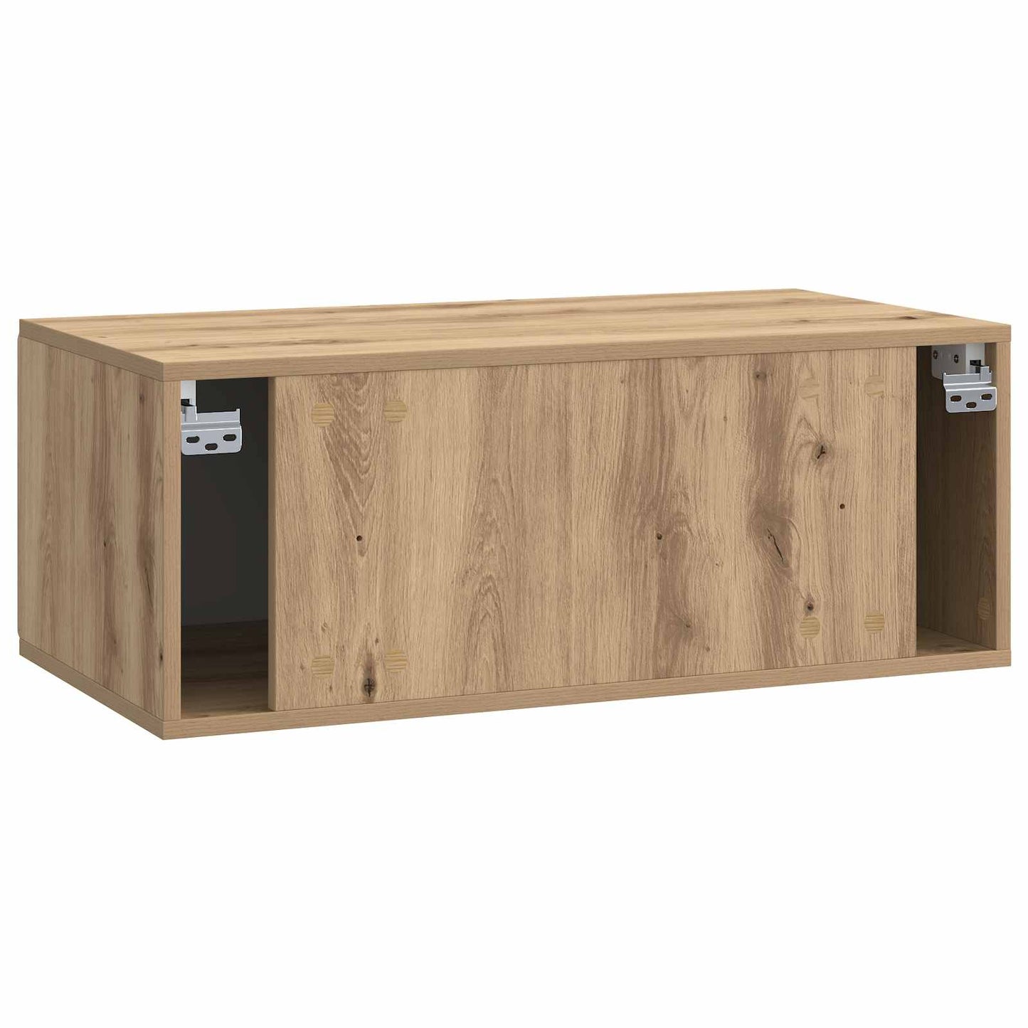 vidaXL Wall-Mounted TV Cabinet 78.5 x 41 x 30 cm Artisan Oak