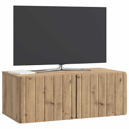 vidaXL Wall-Mounted TV Cabinet 78.5 x 41 x 30 cm Artisan Oak