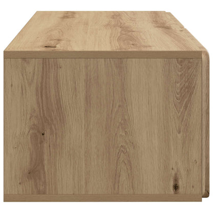 vidaXL Wall-Mounted TV Cabinet 78.5 x 41 x 30 cm Artisan Oak