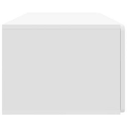 vidaXL Wall-Mounted TV Cabinet 98 x 41 x 30 cm White Engineered Wood
