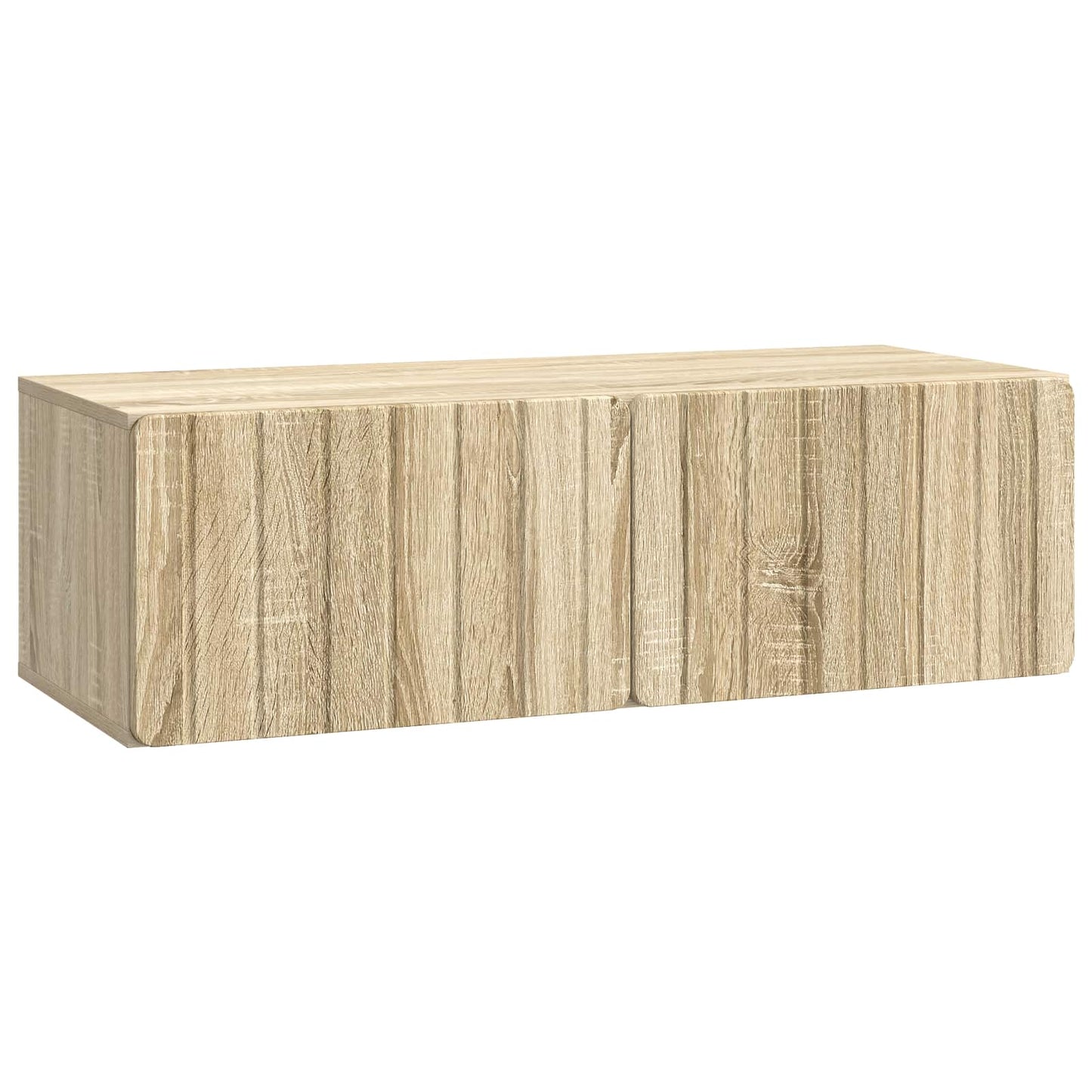 vidaXL Wall-Mounted TV Cabinet 98 x 41 x 30 cm Sonoma Oak