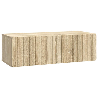vidaXL Wall-Mounted TV Cabinet 98 x 41 x 30 cm Sonoma Oak