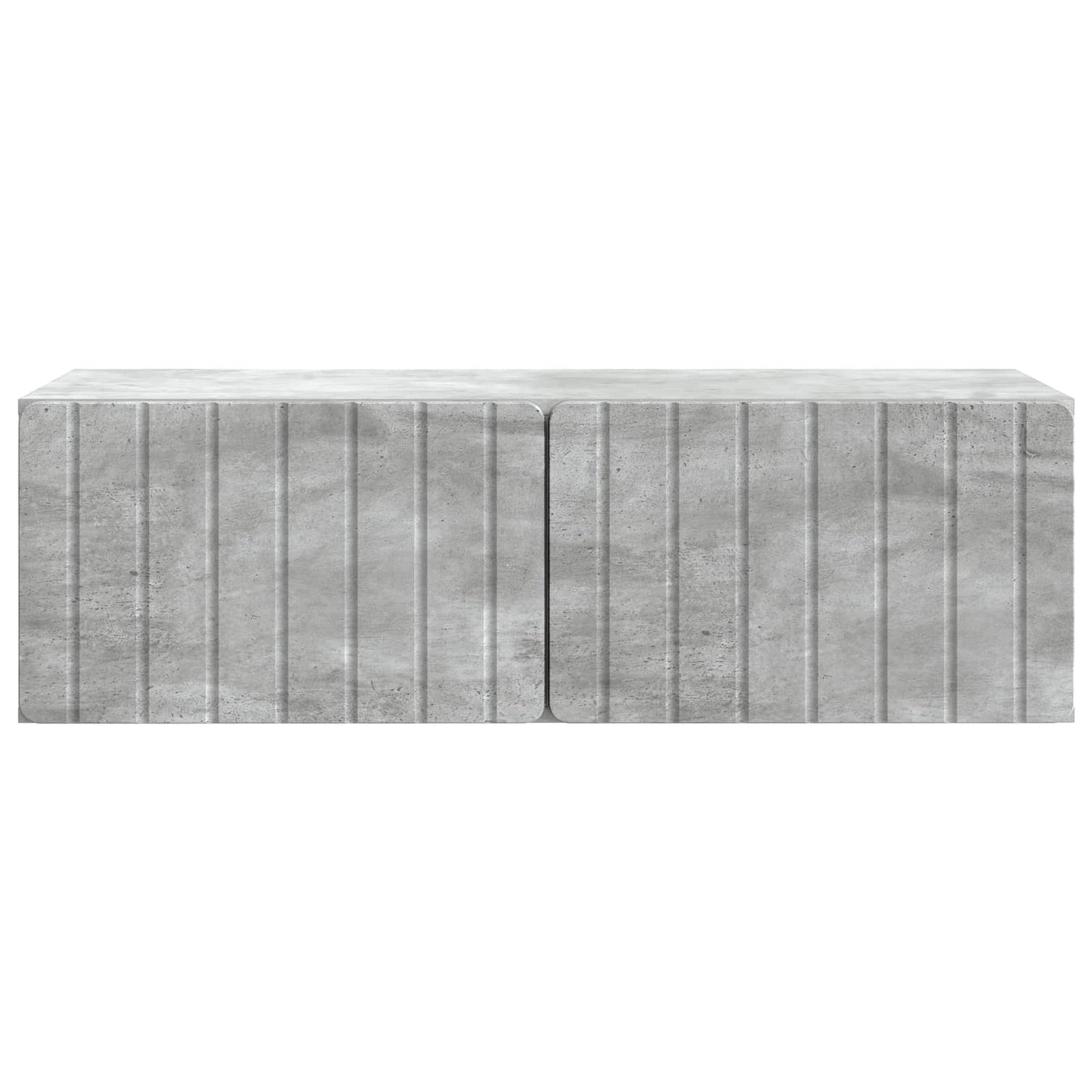 vidaXL Wall-Mounted TV Cabinet 98 x 41 x 30 cm Concrete Grey