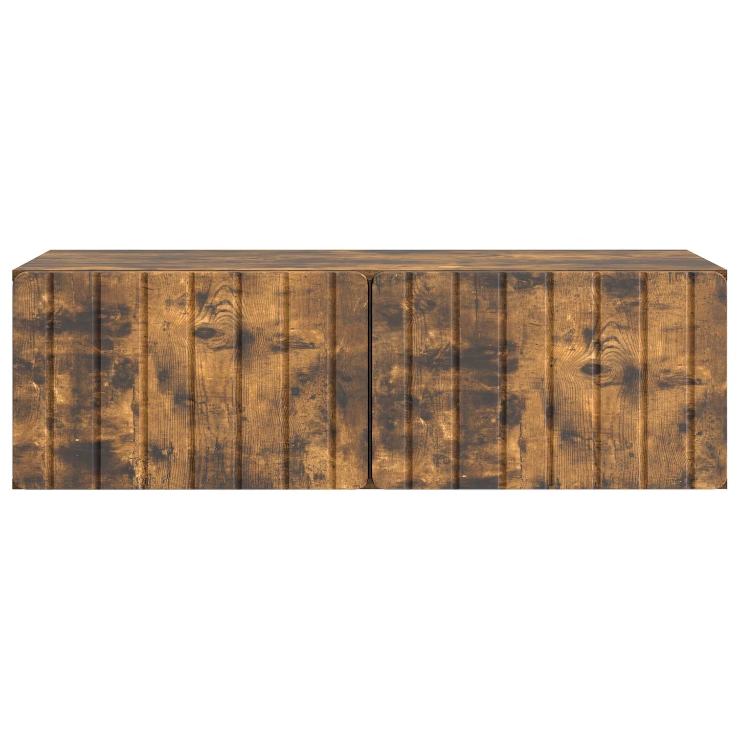 vidaXL Wall-Mounted TV Cabinet 98 x 41 x 30 cm Smoked Oak