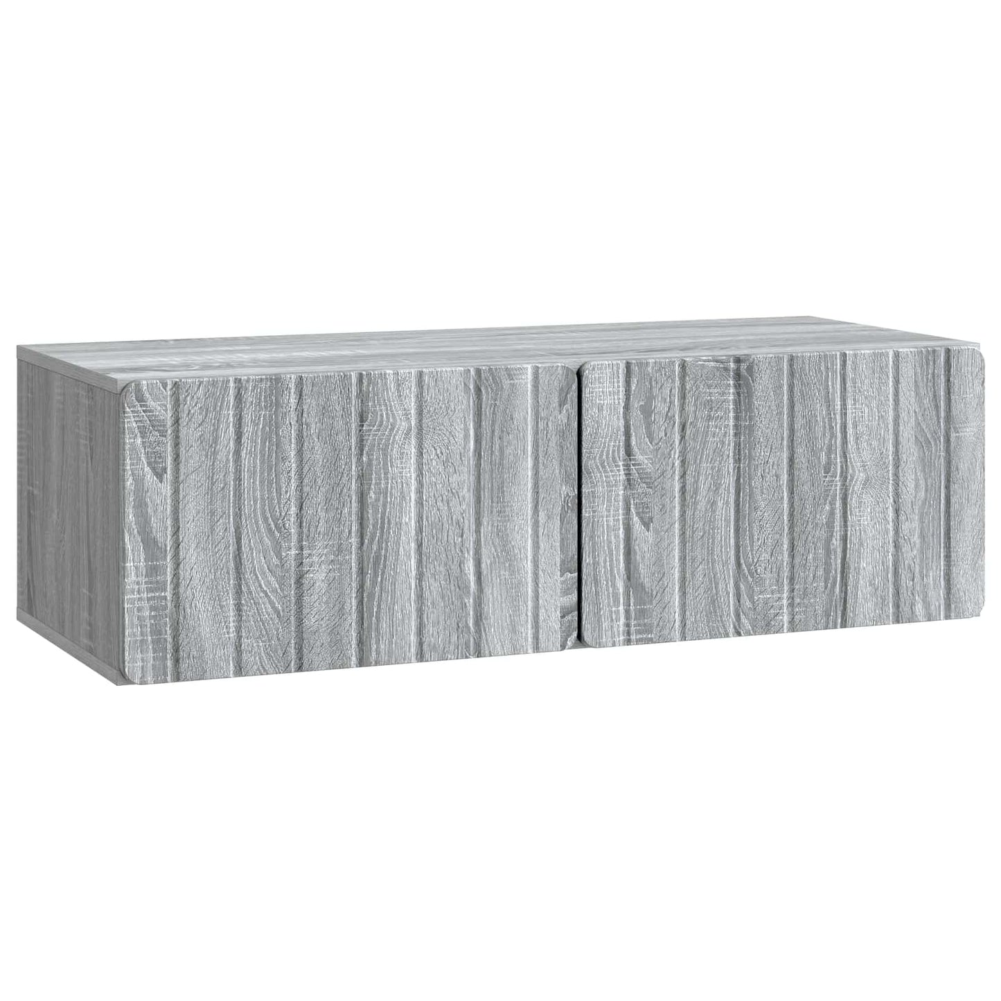 vidaXL Wall-Mounted TV Cabinet 98 x 41 x 30 cm Grey Sonoma