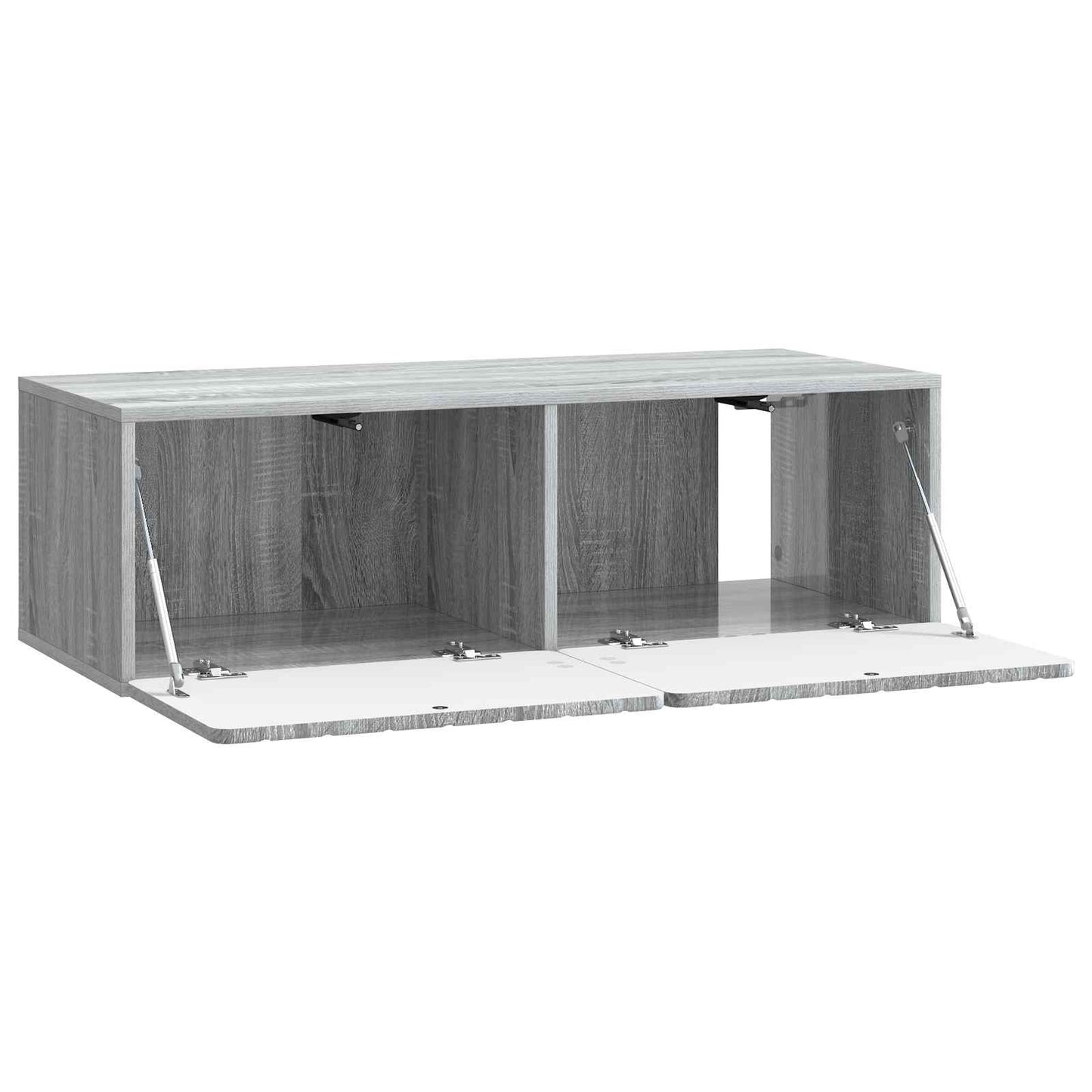 vidaXL Wall-Mounted TV Cabinet 98 x 41 x 30 cm Grey Sonoma