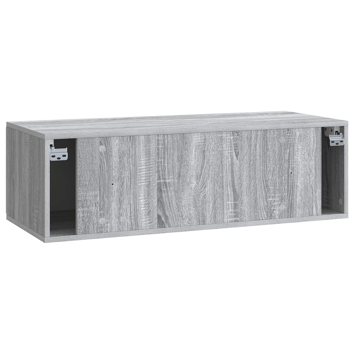 vidaXL Wall-Mounted TV Cabinet 98 x 41 x 30 cm Grey Sonoma