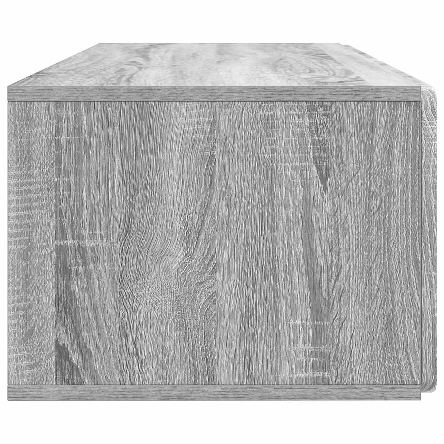 vidaXL Wall-Mounted TV Cabinet 98 x 41 x 30 cm Grey Sonoma