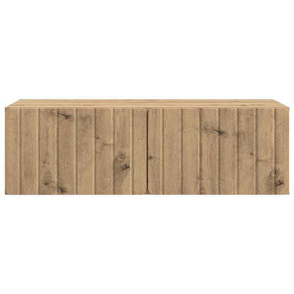 vidaXL Wall-Mounted TV Cabinet 98 x 41 x 30 cm Artisan Oak