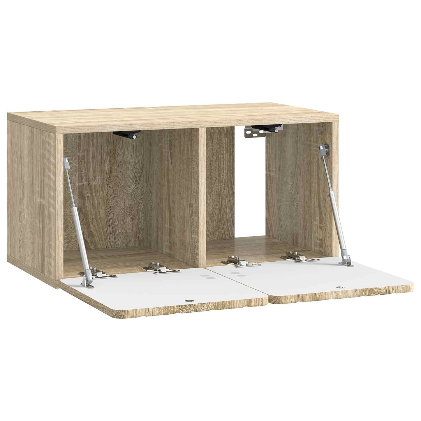 vidaXL Wall-Mounted TV Cabinet Sonoma Oak 59.5 x 31 x 30 cm