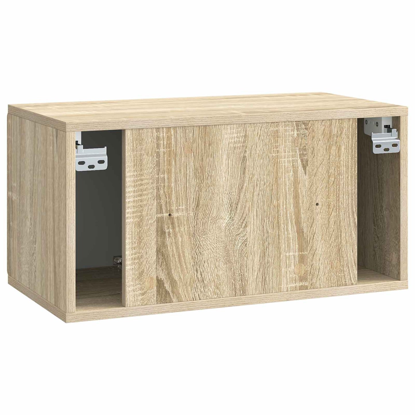 vidaXL Wall-Mounted TV Cabinet Sonoma Oak 59.5 x 31 x 30 cm