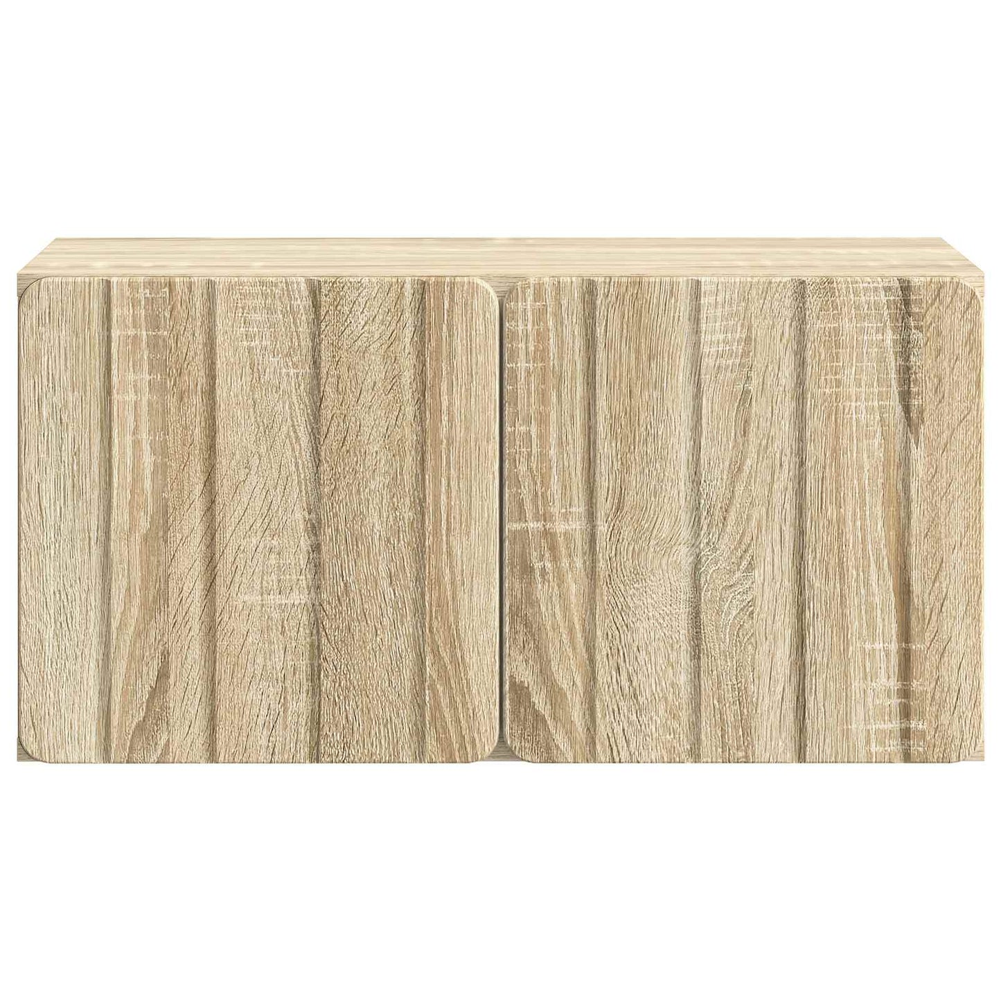 vidaXL Wall-Mounted TV Cabinet Sonoma Oak 59.5 x 31 x 30 cm