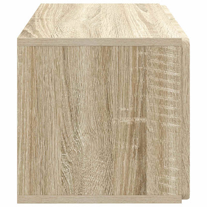 vidaXL Wall-Mounted TV Cabinet Sonoma Oak 59.5 x 31 x 30 cm
