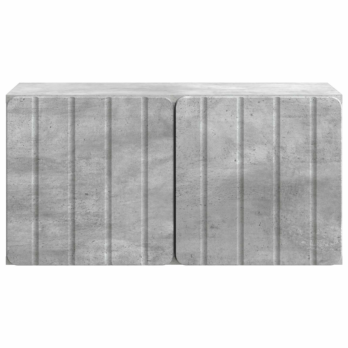 vidaXL Wall-Mounted TV Cabinet 59.5 x 31 x 30 cm Concrete Grey