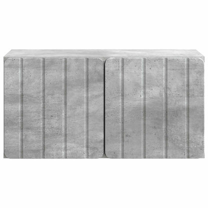 vidaXL Wall-Mounted TV Cabinet 59.5 x 31 x 30 cm Concrete Grey