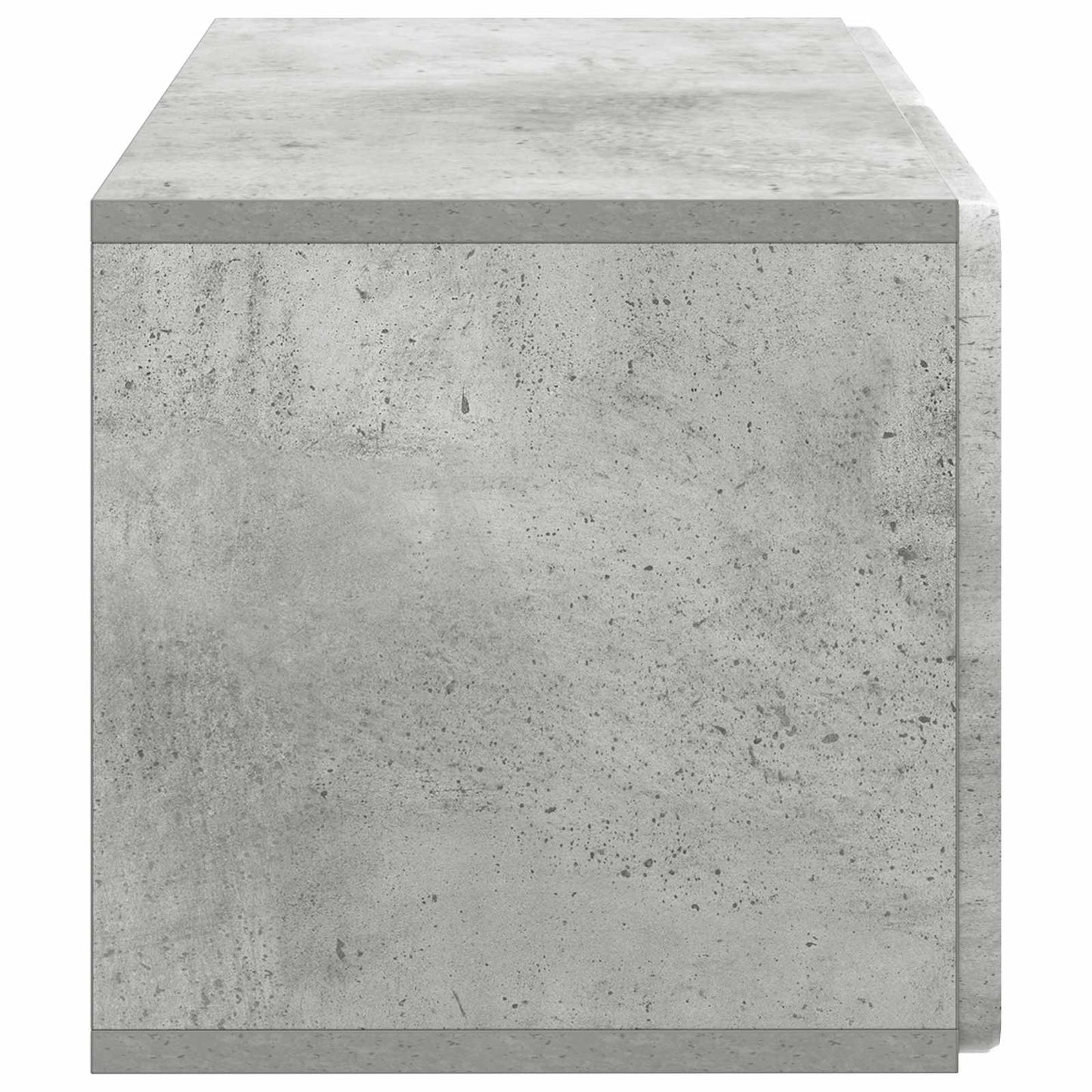 vidaXL Wall-Mounted TV Cabinet 59.5 x 31 x 30 cm Concrete Grey