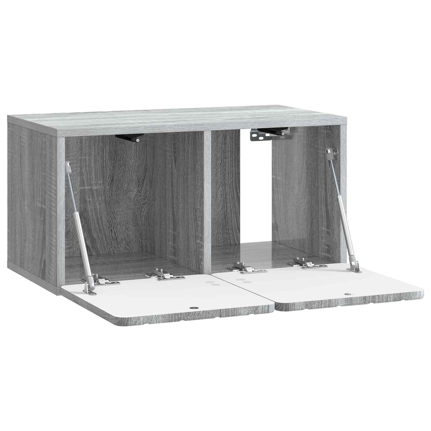 vidaXL Wall-Mounted TV Cabinet 59.5 x 31 x 30 cm Grey Sonoma