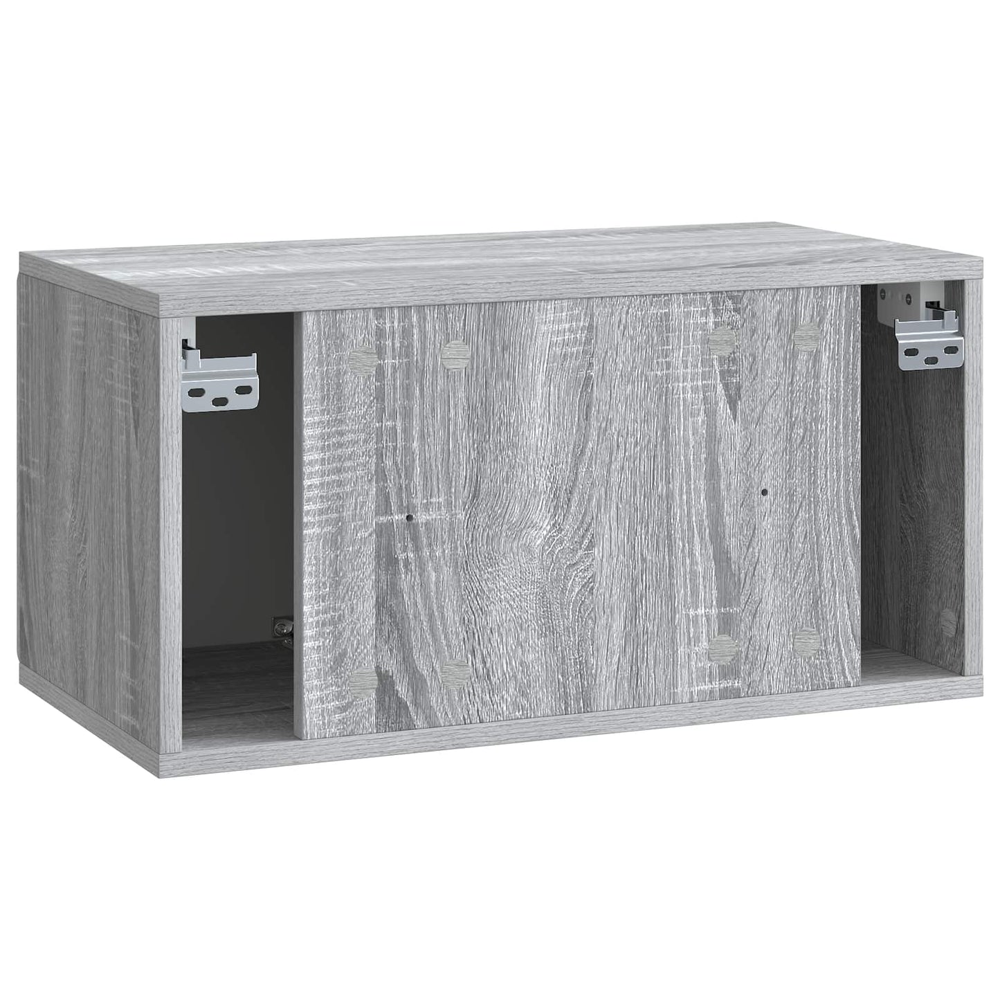 vidaXL Wall-Mounted TV Cabinet 59.5 x 31 x 30 cm Grey Sonoma