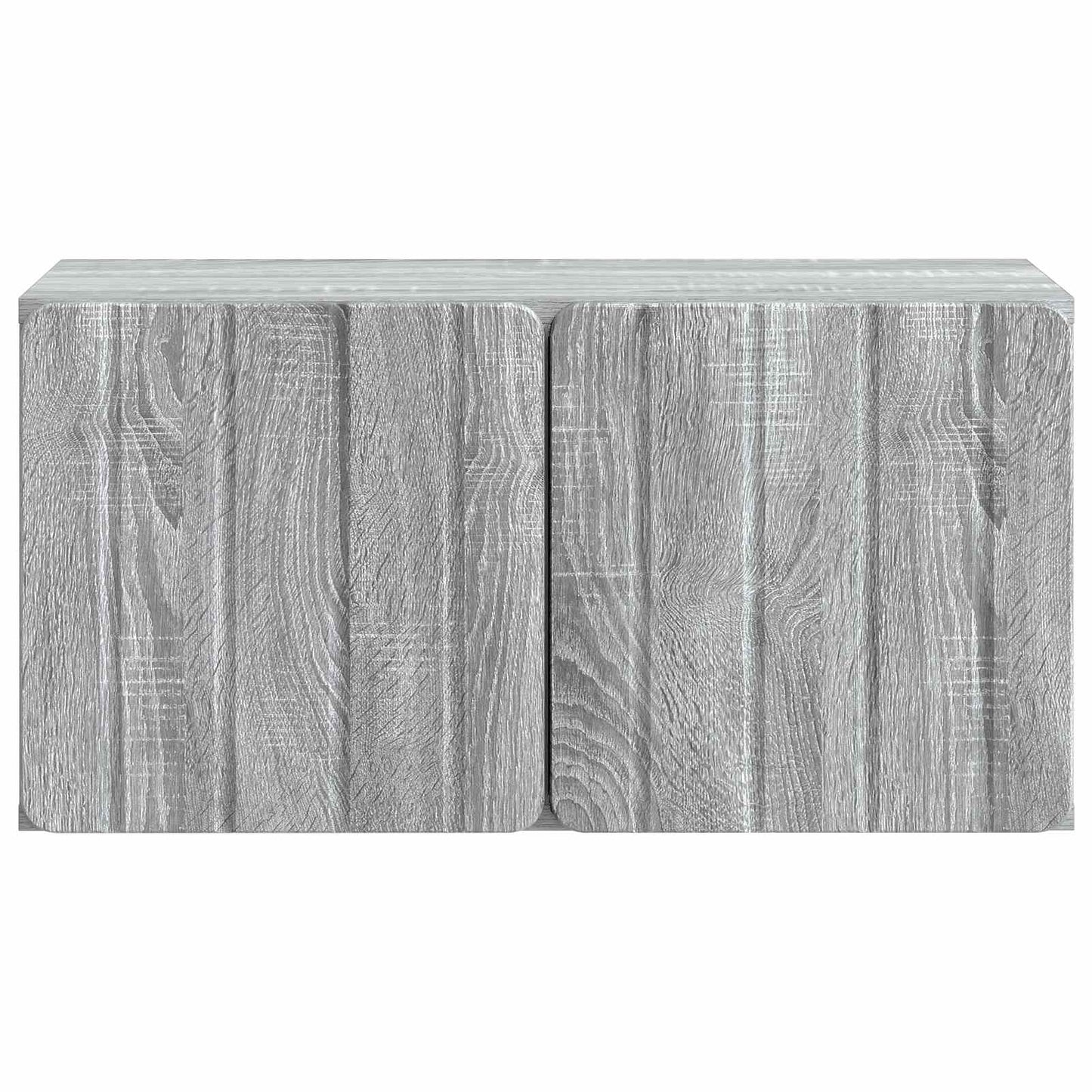 vidaXL Wall-Mounted TV Cabinet 59.5 x 31 x 30 cm Grey Sonoma