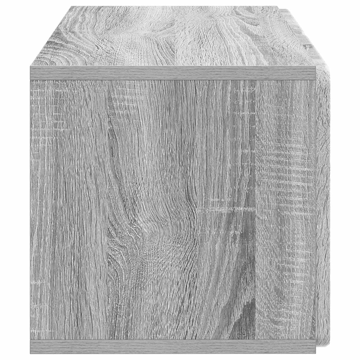 vidaXL Wall-Mounted TV Cabinet 59.5 x 31 x 30 cm Grey Sonoma