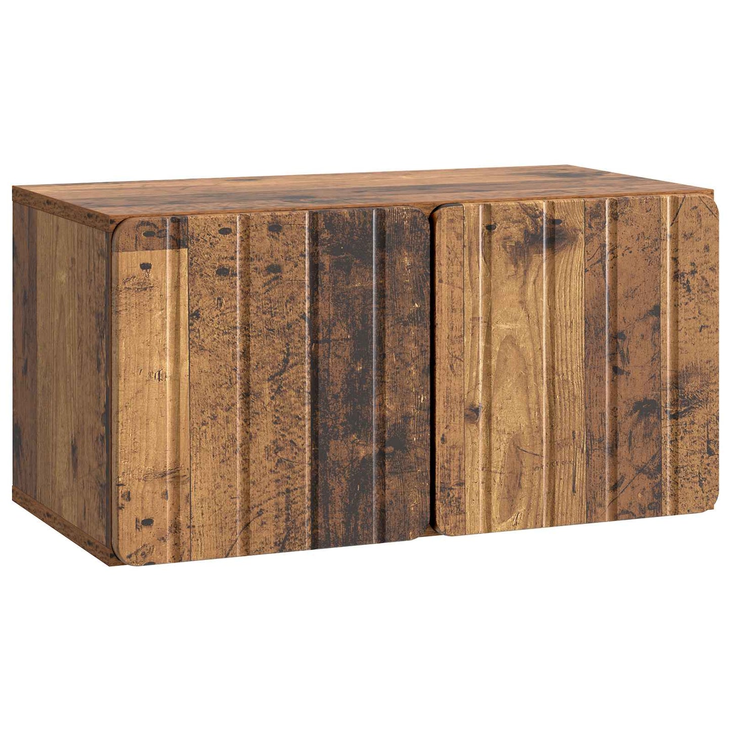 vidaXL Wall-Mounted TV Cabinet 59.5 x 31 x 30 cm Old Wood