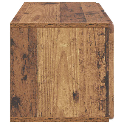 vidaXL Wall-Mounted TV Cabinet 59.5 x 31 x 30 cm Old Wood
