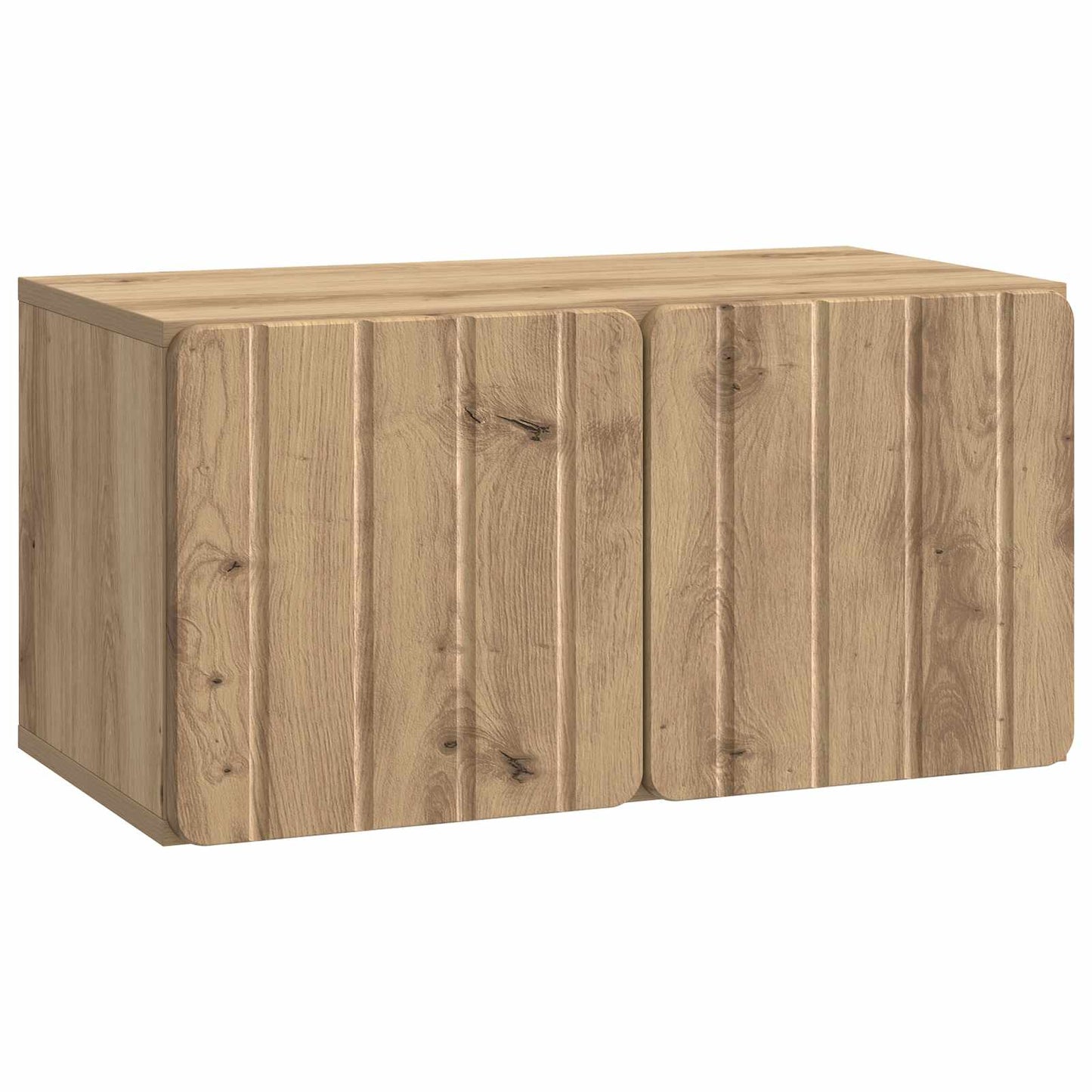 vidaXL Wall-Mounted TV Cabinet 59.5 x 31 x 30 cm Artisan Oak