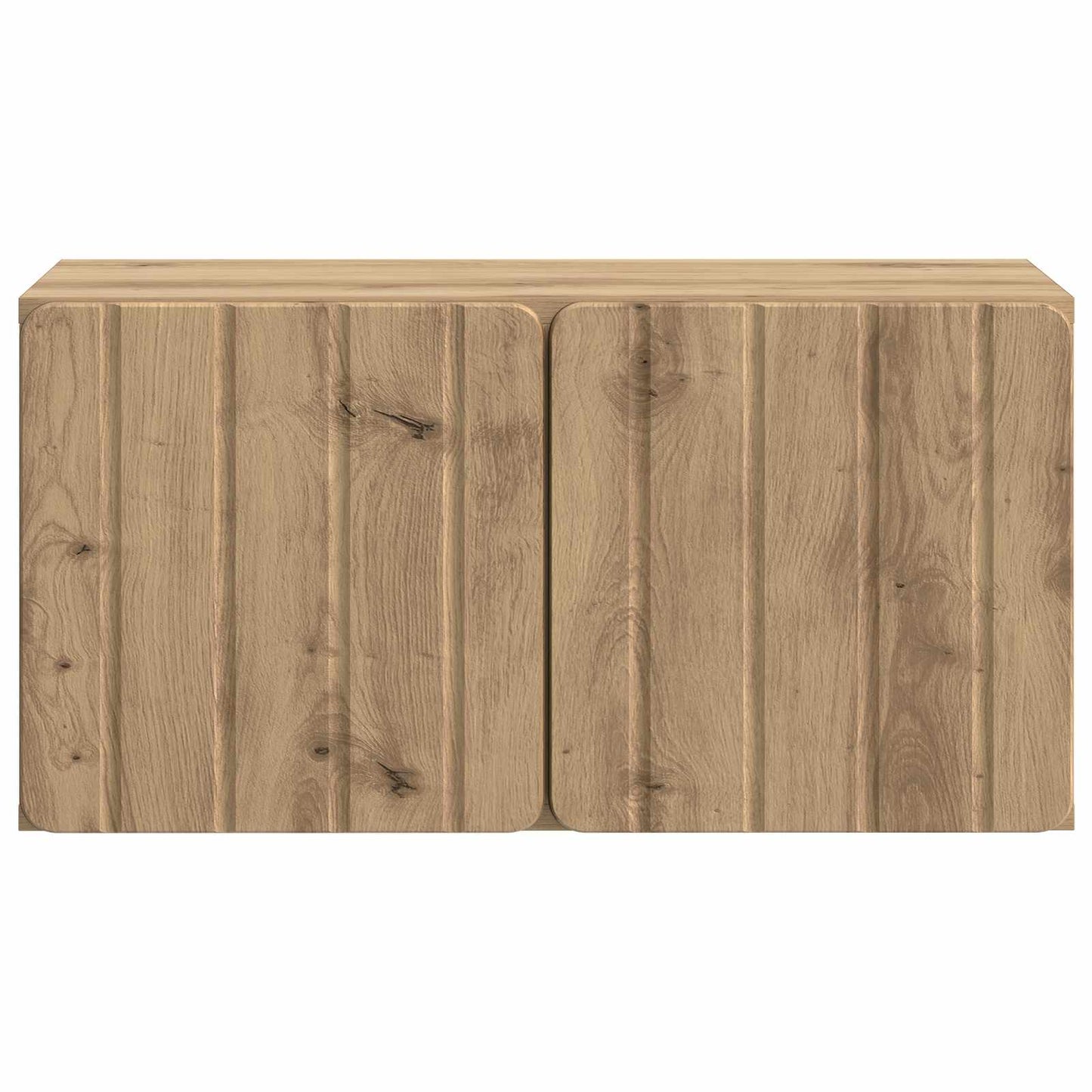 vidaXL Wall-Mounted TV Cabinet 59.5 x 31 x 30 cm Artisan Oak
